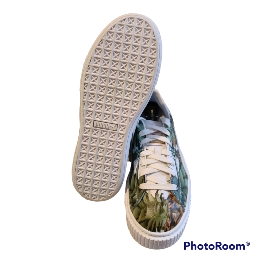 PUMA BASKET PLATFORM PINEAPPLE PRINT - Picture 8 of 11